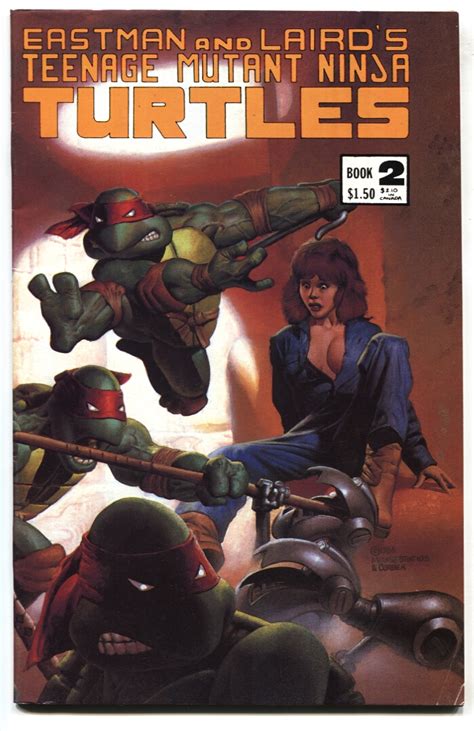 Teenage Mutant Ninja Turtles #2 3rd print comic book 1984: (1984) Comic | DTA Collectibles