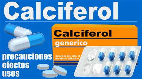 CALCIFEROL para que sirve reacciones musculos huesos fuertes vitamina D - YouTube