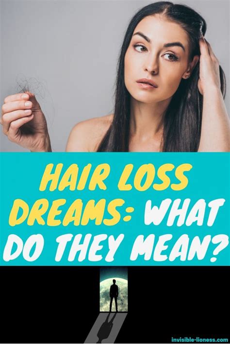 Hair loss dream: How to interpret it!