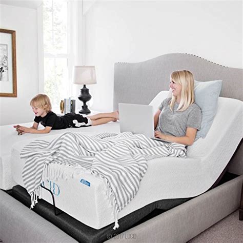 LUCID L300 Adjustable Bed Frame - Head and Foot Incline - USB ...