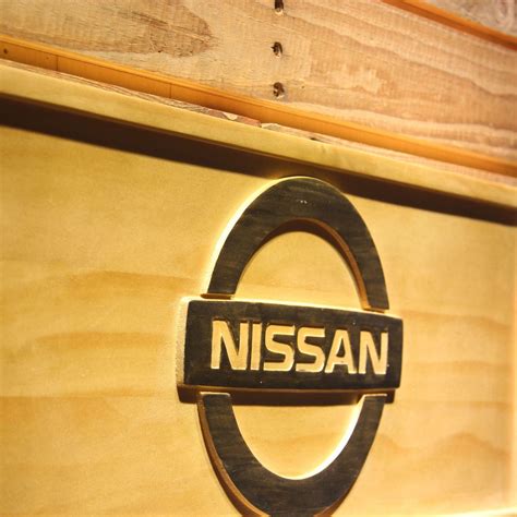 Nissan Wood Sign - neon sign - LED sign - shop - What's your sign?