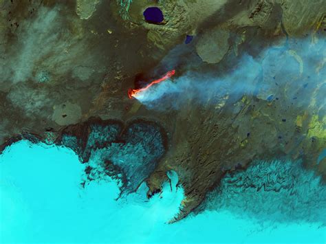 NASA Photos Of Iceland Volcano From Space - Business Insider