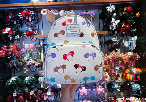 PHOTOS: Disney World's Newest Backpack Is Made to Carry Your Minnie Ears! | the disney food blog