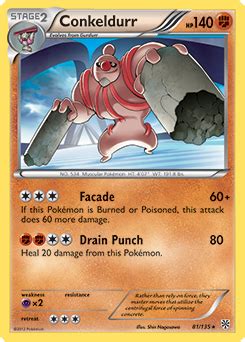 Conkeldurr | Pokédex