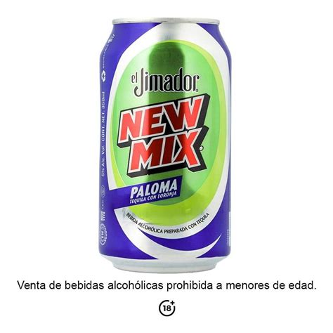 Bebida alcohólica preparada New Mix El Jimador Paloma 350 ml | Walmart