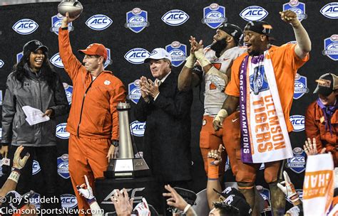 ACC Championship Coverage Schedule From ESPN/ACC NETWORK – Clemson Sports News