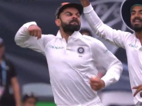 Watch: Virat Kohli Starts The Test Series With A Fiery Celebration