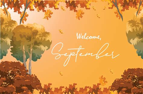 SEPTEMBER AUTUMN BACKGROUND 5100456 Vector Art at Vecteezy