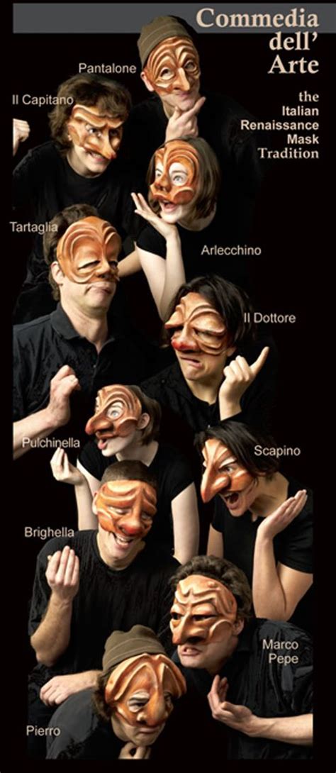 commedia masks for schools and theaters | Theatre masks, Commedia dell’arte, Mask