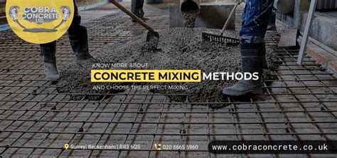 Choose the Perfect Mixing For Your Construction Project