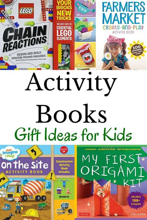 Activity books make great gift ideas for kids. Perfect for holiday gifts or birthday presents ...