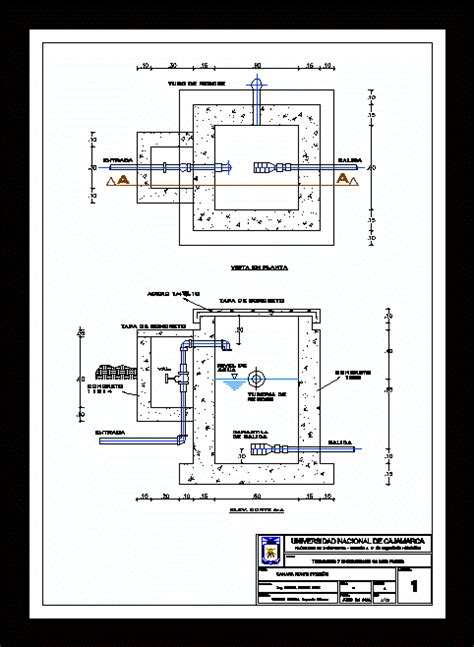 Pressure Break Chamber In AutoCAD | CAD library