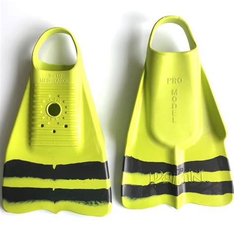 DaFiN Swim Fins Slyde Yellow Black