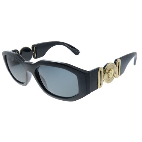 Versace VE 4361 Plastic Unisex Geometric Sunglasses Black 53mm Adult - Walmart.com