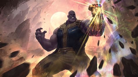 1920x1080 Thanos Avengers Endgame Art HD Laptop Full HD 1080P HD 4k ...