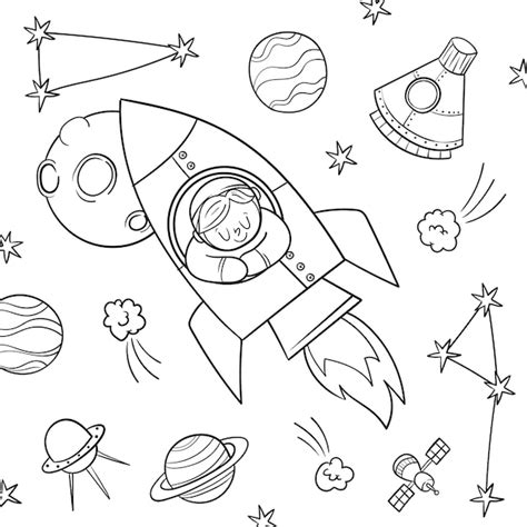 Space Drawing Images - Free Download on Freepik