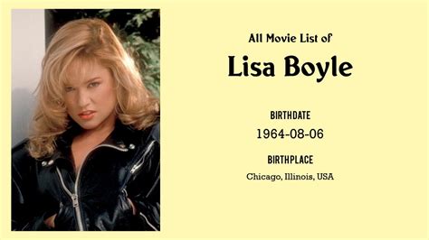 Lisa Boyle Movies list Lisa Boyle| Filmography of Lisa Boyle - YouTube