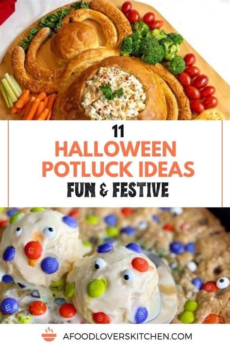 11 Festive Halloween Potluck Ideas in 2020 | Easy halloween food ...