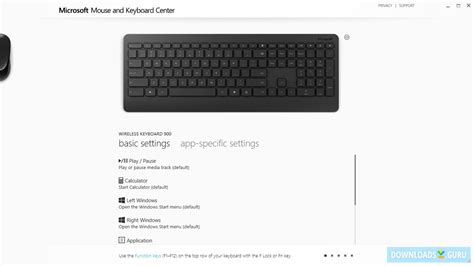 Download Microsoft Mouse and Keyboard Center for Windows 11/10/8/7 ...