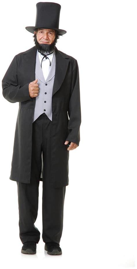 Abe Lincoln w/Hat(60056) Costume - SpicyLegs.com