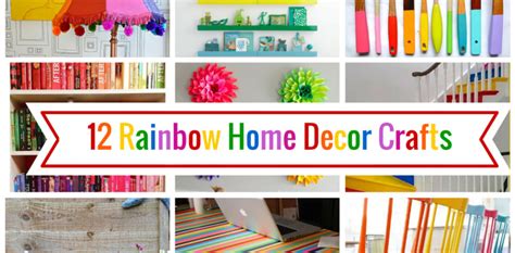 12 Rainbow Home Decor and Craft Ideas – Indie Crafts