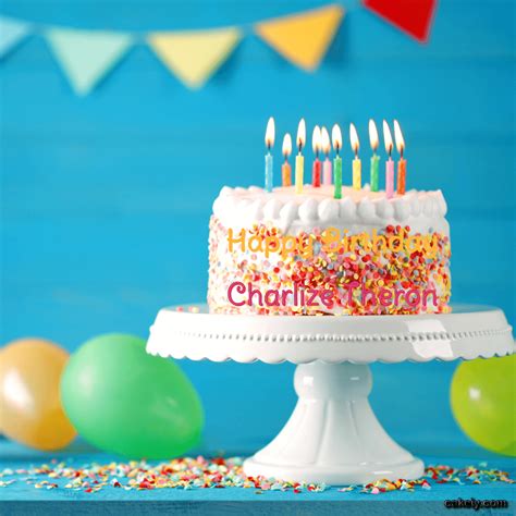 🎂 Happy Birthday Charlize Theron Cakes 🍰 Instant Free Download