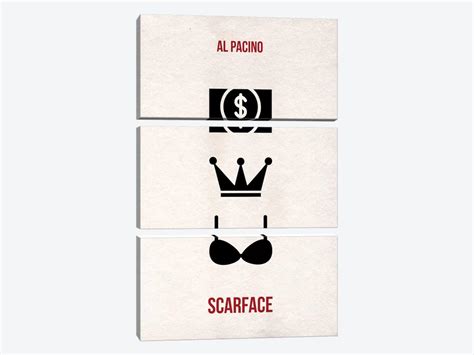 Scarface, Money Power Women Minimalist Poster Art - Art Print | Popate