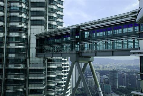 PETRONAS Twin Towers SkyBridge Stock Photo - Image of architecture ...