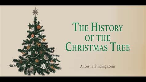 AF-209: The History of the Christmas Tree | Ancestral Findings Podcast ...