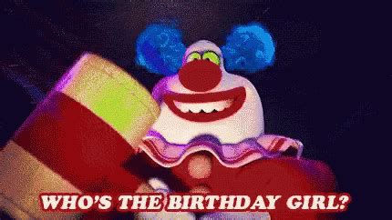 Happy Birthday Clown GIF - Happy Birthday Clown Inside Out - Discover & Share GIFs