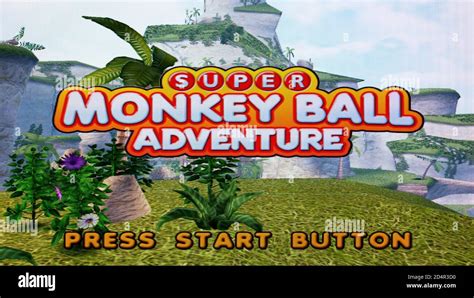 Super Monkey Ball Adventure - Sony Playstation 2 PS2 - Editorial use ...