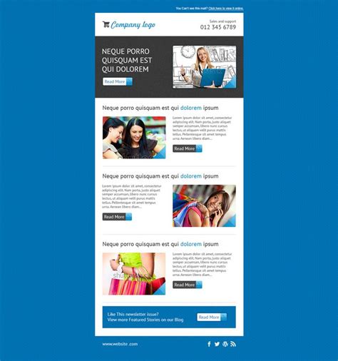 Exemple De Newsletter Mailchimp - ingeguna