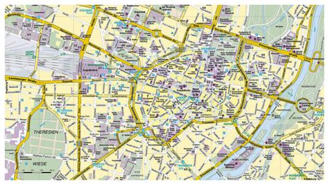 Munich Europe Map - Plan de Munich - Antique Maps and Charts - Original ... - Fast english city ...