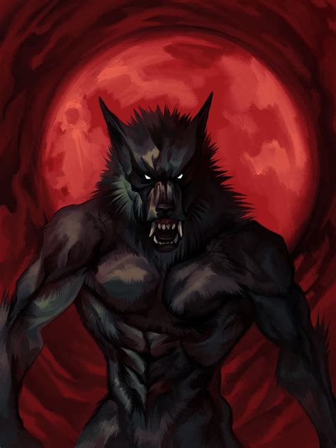 nobody | Werewolf art, Spirit animal art, Werewolf