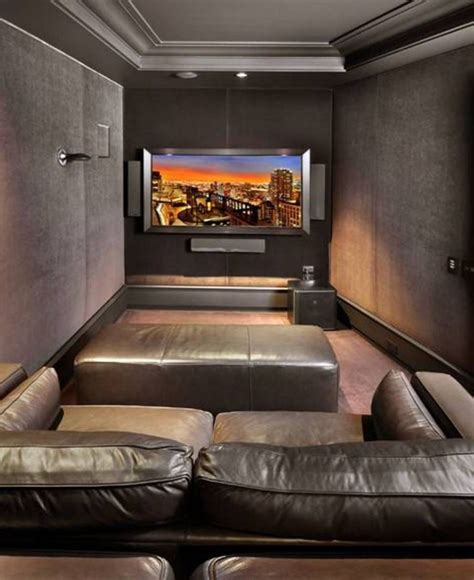 Garage Remodel Into Movie Room 4 | Small home theaters, Small movie ...