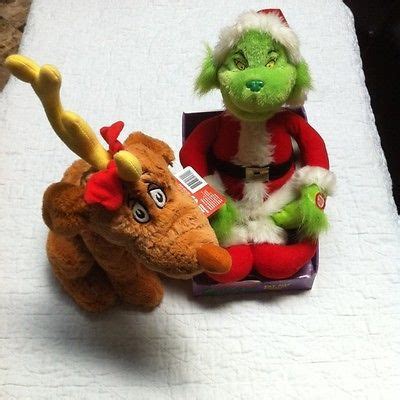 Dr. Seuss Animated Sing Dance Grinch Christmas Musical With Max Plush | #485521017