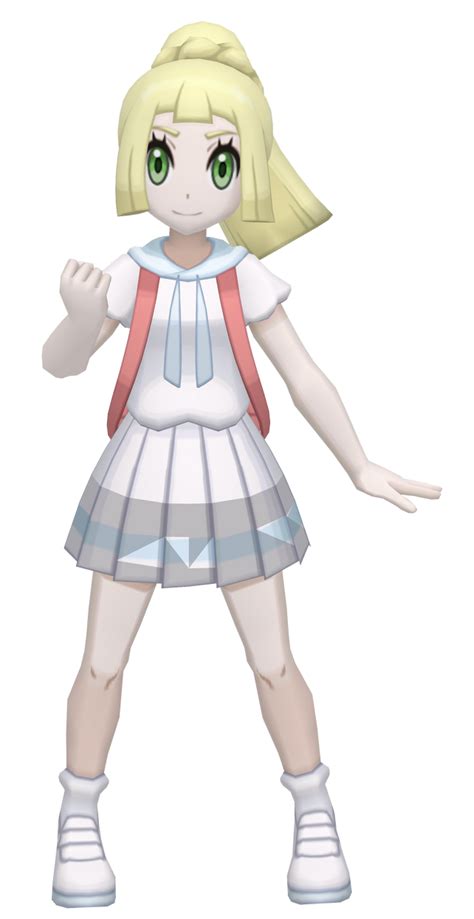 Lillie / Lylia from Pokemon Sun Moon Render by emma-zelda2 on DeviantArt