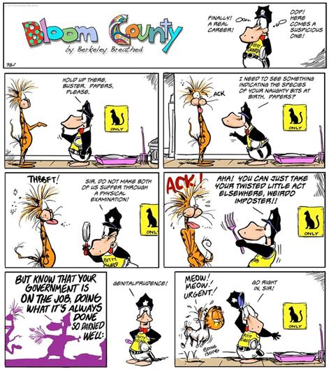 Bloom County 2017 - 03-05 - Sunday | Berkeley breathed, Bill the cat, Cartoons comics