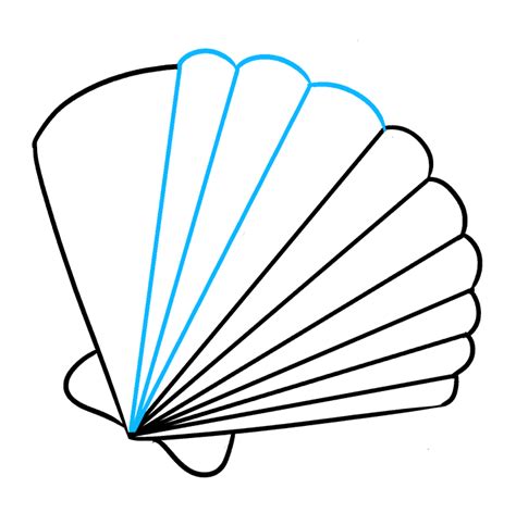 How To Draw A Seashell - Really Easy Drawing Tutorial