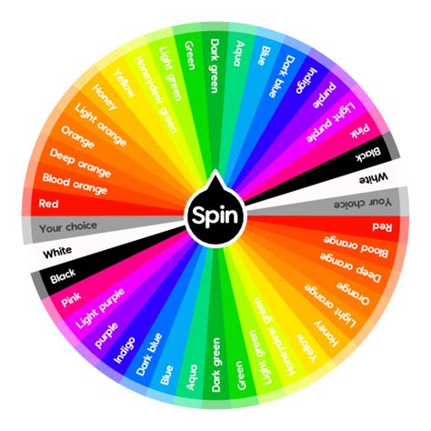 Random color | Spin The Wheel App