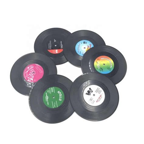 Vinyl Record Coasters – Karozzin