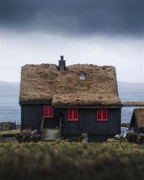 Faroe Islands cabins have the most unique personalities 1-5 which would you stay in? 🏡 Photos by ...