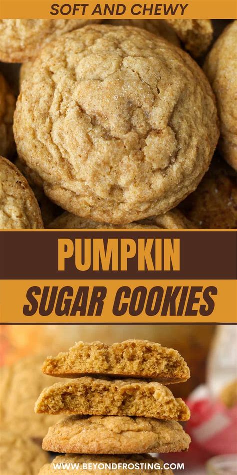 Easy Pumpkin Sugar Cookies | Beyond Frosting