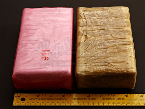 Pair of Prop Cocaine Bricks | Prop Store - Ultimate Movie Collectables