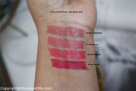 Sisley Le Phyto Rouge Review New Shades - The Velvet Life