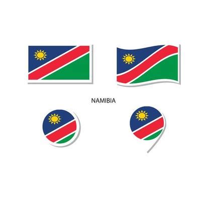 Namibia Flag Vector Art, Icons, and Graphics for Free Download