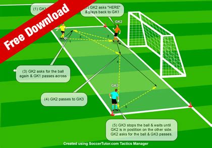 4 Drills from Goalkeeper Training Program Book - Soccer Coaching Drills ...