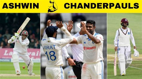 R Ashwin gets son Tagenarine, 10-yrs after getting father Shivnarine Chanderpaul | Sports Today ...