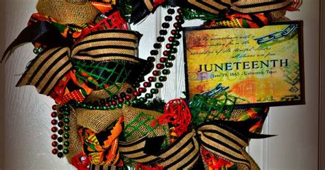 Juneteenth Wreath Ideas - Celebrating Juneteenth | renahtersa