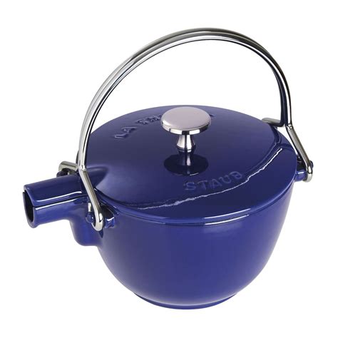 Staub Cast Iron 1-qt Round Tea Kettle - Dark Blue | Official ZWILLING Shop